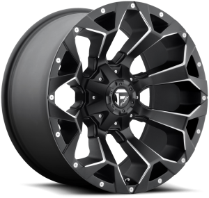Fuel Off-Road Assault 10x20 ET18 5x114.3 d78.1 Black Machined