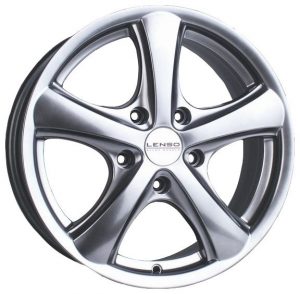 Lenso Transporter 6.5x16 ET66 5x130 d78.1 Polar Silver