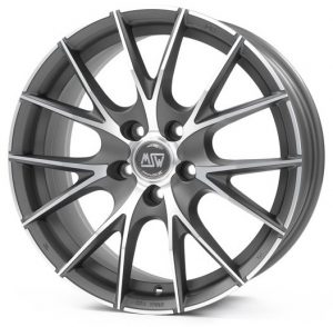 MSW 25 9x19 ET29 5x120 d72.6 Matt Titanium
