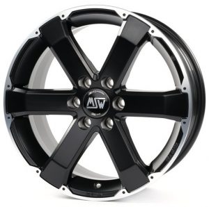 MSW 46 7.5x17 ET40 6x139 d67.1 Matt Black Full Polished