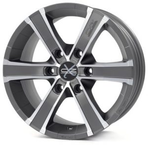 OZ Racing Sahara 6 8x17 ET30 6x114 d66.1 Matt Graphite Diamond Cut