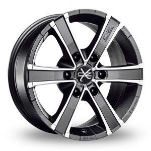 OZ Racing Sahara 8x17 ET30 6x114 d66.1 Matt Graphite Diamond Cut